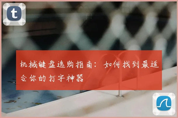 机械键盘选购指南：如何找到最适合你的打字神器